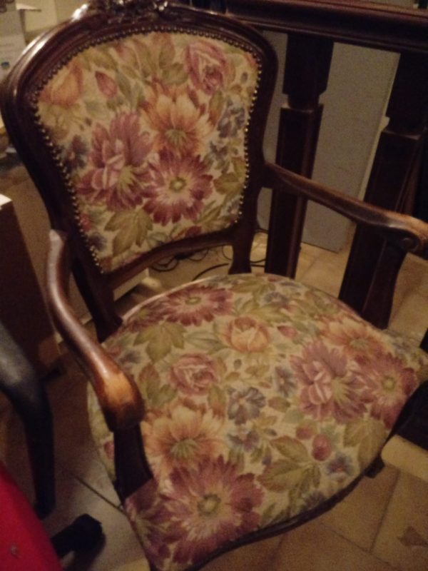 Poltroncina vintage stile ‘800