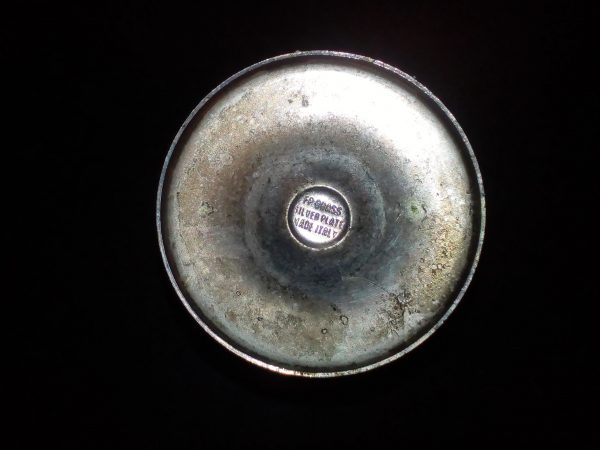 Set 4 calici antichi champagne FB Brass Silver Plate - immagine 2