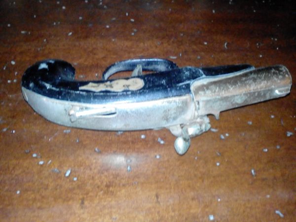 Pistola antica pirati, replica. Vintage - immagine 2