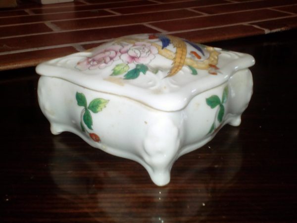 Portagioie in ceramica decorato Limoges - immagine 3