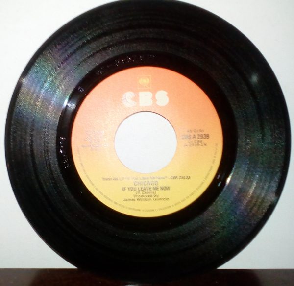 Chicago,If You Leave Me Now - Vinile 45 giri Promo Edition - immagine 2