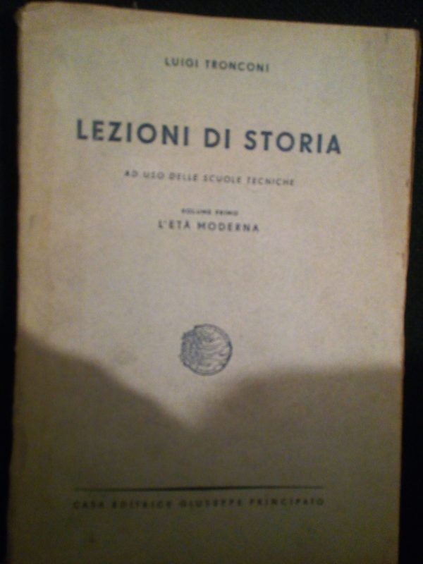 Lezioni di Storia - Luigi Tronconi