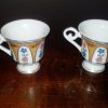 Coppia n.2 tazzine decorate, vintage - immagine 2