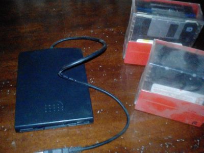 Lettore Floppy drive Sony esterno USB con dischetti